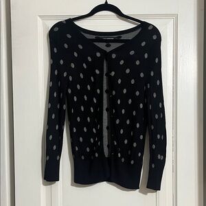LIGHTLY WORN | Express Polka Dot Women's Cardigan